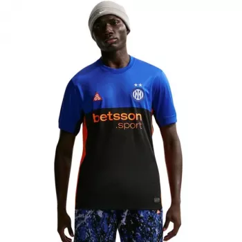 Nike Inter Milan 2026 Stadium Special Edition vīriešu futbola krekls Black/Blue XL