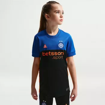 Nike Inter Milan 2026 Stadium SE bērnu futbola krekls Black-Blue IB3536 413 XL
