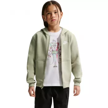 Nike Sportswear Club Fleece bērnu kapuce Barely Green L