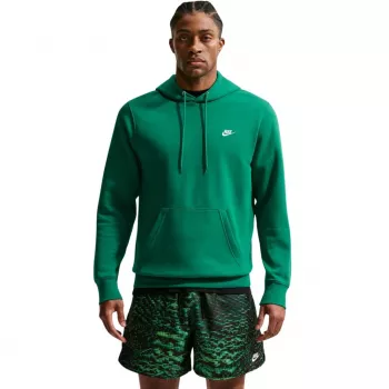 Nike Club Fleece vīriešu sporta krekls Malahītzaļš, L izmērs