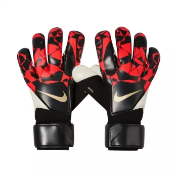 Nike Grip3 vārtsargu cimdi Black Bright Crimson White 6. izmērs