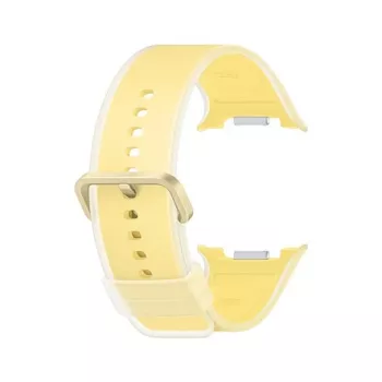 Samsung Misty Band M/L Galaxy Watch9 (Watch8) - dzeltens fluoroelastomēra sporta siksniņa
