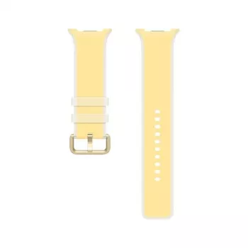 Samsung Misty Band M/L Galaxy Watch9 (Watch8) - dzeltens fluoroelastomēra sporta siksniņa