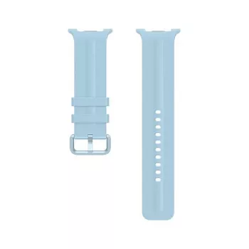Samsung Galaxy Watch9 Sport Siksniņa M/L Blue Fluoroelastomer Strap for Watch8 & Watch9
