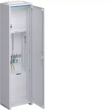 Hager universZ pilnais sadales skapis ZB313M1NT 1100x300x205mm 1 rinda SKII IP44