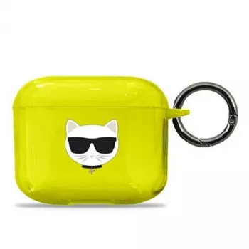 Karl Lagerfeld KLA3UCHFY AirPods 3 vāciņš Yellow Choupette