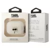 Karl Lagerfeld AirPods Pro maciņš caurspīdīgs ar Karl galvas siluetu