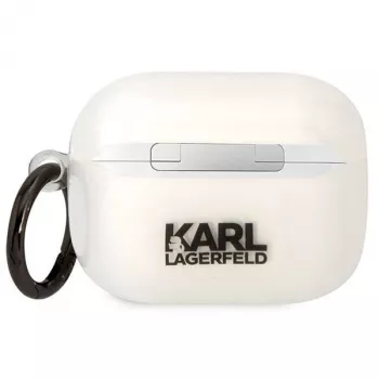 Karl Lagerfeld KLAPHNCHTCT AirPods Pro vāciņš Caurspīdīgs Ikonik Choupette