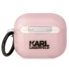 Karl Lagerfeld KLA3HNCHTCP AirPods 3 vāciņš rozā Ikonik Choupette
