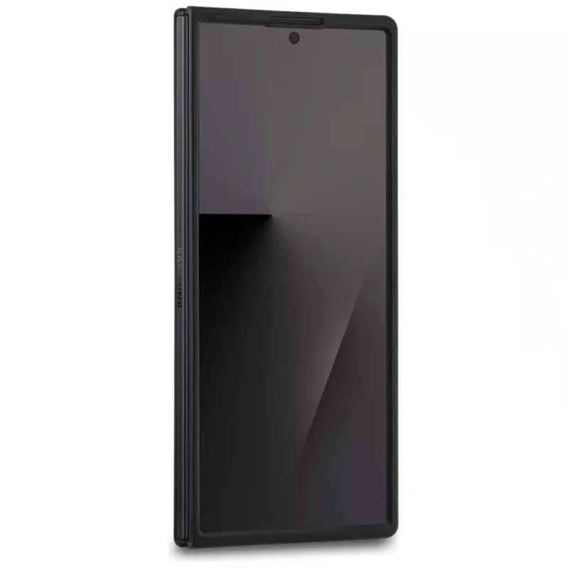 Karl Lagerfeld Saffiano Karl & Choupette Pin Maciņš Samsung Galaxy Z Fold7 – Melns