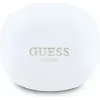 GUESS Flat Classic Logo Electroplated True Wireless austiņas, baltas