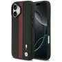 BMW M Perforated Stripe Logo MagSafe maciņš iPhone 17 - sarkans