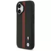 BMW M Perforated Stripe Logo MagSafe maciņš iPhone 17 - sarkans