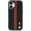 BMW M Perforated Stripe Logo MagSafe maciņš iPhone 17 - sarkans