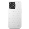 Mercedes-Benz iPhone 13 Pro Max cietais vāciņš Silver Stars Pattern balts