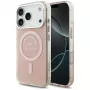 Karl Lagerfeld IML Karl RSG Logo MagSafe apvalks iPhone 17 Pro, rozā