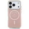 Karl Lagerfeld IML Karl RSG Logo MagSafe apvalks iPhone 17 Pro, rozā