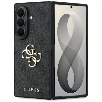 GUESS Big 4G Logo vāciņš Samsung Galaxy Z Fold 8 Ultra - Melns