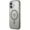 GUESS IML Gradient Triangle Logo MagSafe maciņš iPhone 17 – Khaki