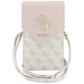 Guess Graines 4G & Classic Logos telefona soma Pink