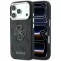 GUESS 4G & Big Resin Logo maciņš iPhone 17 Pro / 18 Pro - Melns