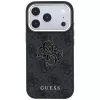GUESS 4G & Big Resin Logo maciņš iPhone 17 Pro / 18 Pro - Melns