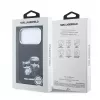 Karl Lagerfeld IML Karl & Choupette Bodies Sketch Print MagSafe maciņš iPhone 18 Pro / 17 Pro - Melns