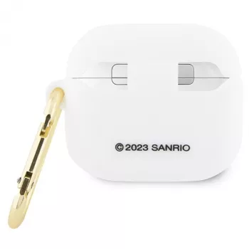 Hello Kitty HKA33DKHSH AirPods 3 vāciņš balts silikona 3D Kitty galva