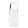 GUESS IML 4G Script Metal MagSafe vāciņš iPhone 18 Pro / 17 Pro, balts