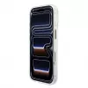 GUESS IML 4G Script Metal MagSafe vāciņš iPhone 18 Pro / 17 Pro, balts