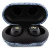 GUESS GUTWSP4EGB True Wireless Bluetooth austiņas ar uzlādes dokstaciju, ENC, zils metāls