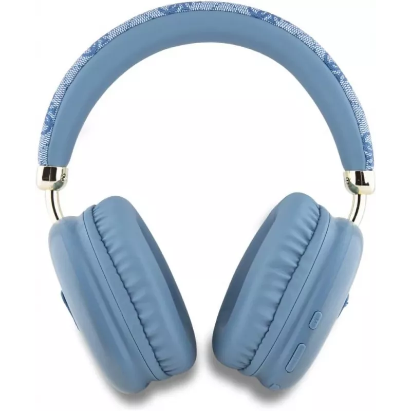 GUESS 4G Triangle Logo bezvadu austiņas (over-ear) Bluetooth 5.3, zilas