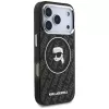 Karl Lagerfeld IML Karl Head Logo MacSafe maciņš iPhone 17 Pro - melns