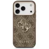 GUESS 4G Big Logo Classic Phone Case iPhone 17 Pro Max / 18 Pro Max – Brūns un Zelts