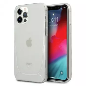 Mercedes-Benz Transparent Line cietais vāciņš iPhone 12 Pro Max 6,7 collu - caurspīdīgs