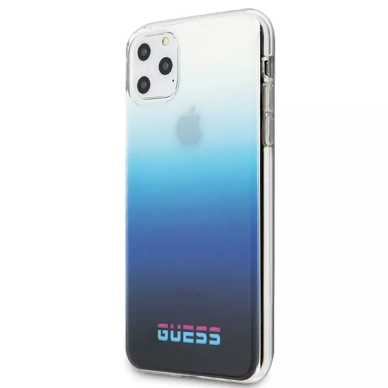 GUESS California Gradient Blue cietais maciņš Apple iPhone 11 Pro Max