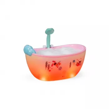 ZAPF CREATION BABY born Vannas istaba ar strādājošu dušu, gaismām un skaņām – leļļu vanna 43 cm lellēm