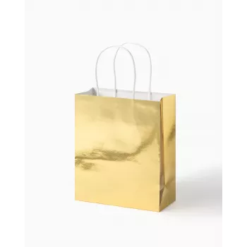 Folia papīra maisiņi Gold M Glossy, 7 gab.