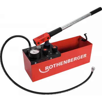 Rothenberger RP 50 Digital spiediena pārbaudes sūknis ar 12L tvertni, 60 bar
