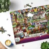 Ravensburger Puzle Disney Ziemassvētku kafejnīca (1000 gab.)