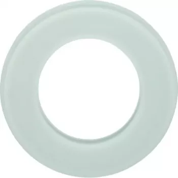 Hager WTD7180GWG kallysto.pur 1-Ganga stikla rāmis, polāri balts