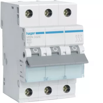 Hager MBN332E sadales skapja durvis Volta/Golf, 3 rindas, 36 moduļi, balta RAL 9010, tērauds, IP30