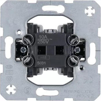 Hager WDE5031 spiedpogas mehānisms, 1-polu normāli atvērts, iemontējams, 10 A, 250 V AC