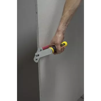 Stanley ST-STHT1-05868 Smagās klases ģipškartona nēsātājs, 80 kg ietilpība, vienas rokas darbība, dzeltens/melns