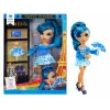 Rainbow High Pretty in Paris modes lelle - Skyler, pilnībā artikulēta, 2 tērpi, zili mati, vecumam no 6 gadiem