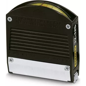 STANLEY BLACK&DECKER Panoramic 3 m mērlente ar 12,7 mm Mylar pārklājuma tērauda lenti, ABS korpusu, True-Zero āķi un jostas klipsi, dzeltena/melna