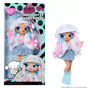 MGA L.O.L. Surprise O.M.G. Hello Kitty & Friends - Cinnamoroll modes lelle