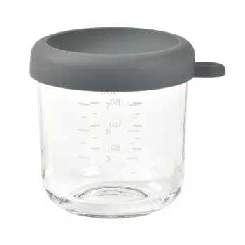 BEABA Stikla burka ar hermētisku vāku 250 ml Mineral