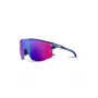 Julbo Ultimate Spectron 3 HD saulesbrilles - melns/purpura rāmis, pelēka flash lēca, Cat. 3