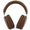 GUESS GUE003639 Gcube Metallic Script Logo austiņas uz auss Bluetooth brūnā krāsā